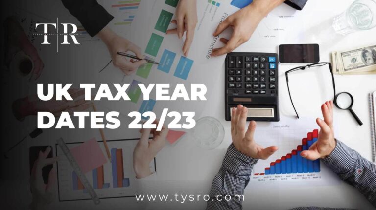 UK Tax Year Dates 22/23